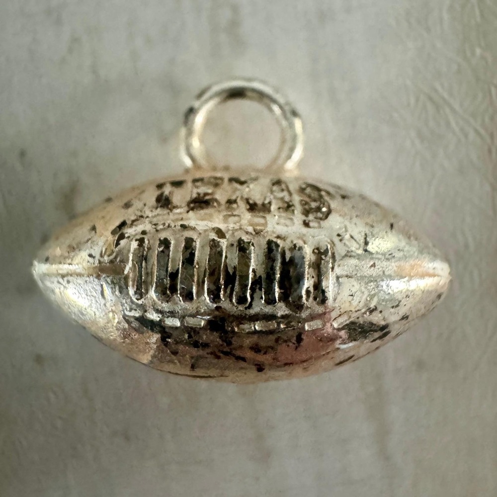 Vintage Cracker Jack Football/Basketball Assorted Charms Bronzed Silver Tone - Picture 4 of 7